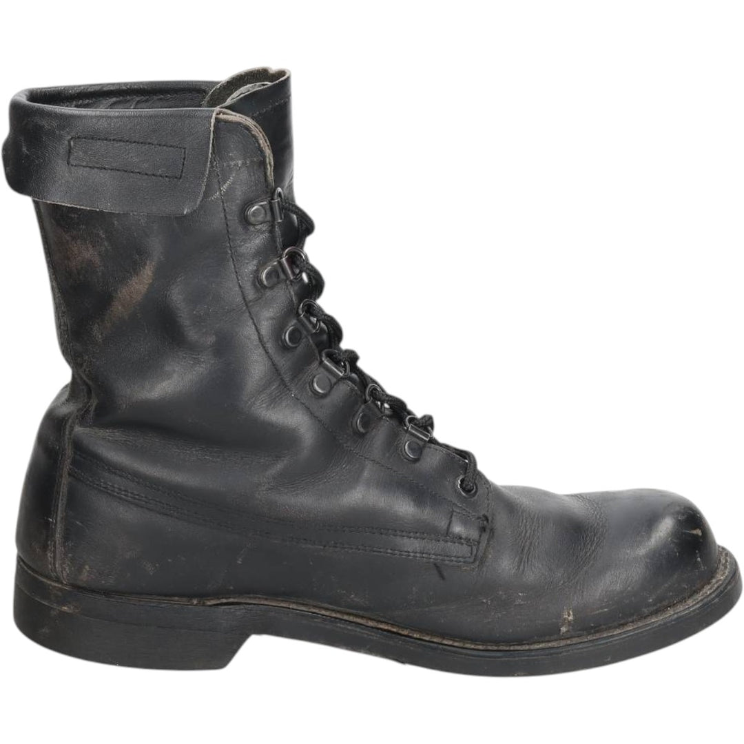 US Military Steel Toe Military Boots, Size 8 1/2D (Men's equivalent to 10.4"), Vintage /saa016160 Men's 26.5cm unclear black type Vintage Second Hand