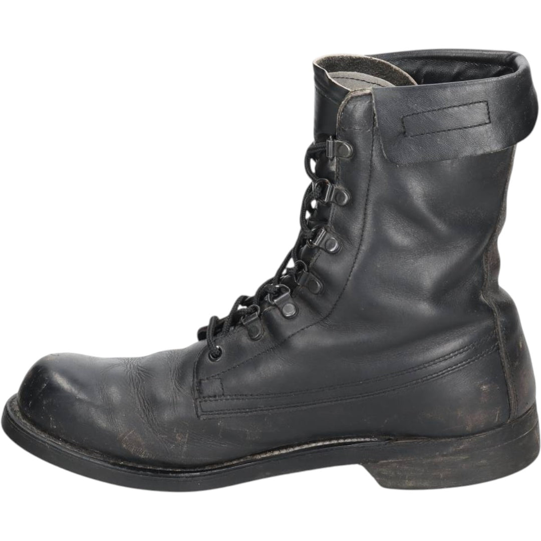 US Military Steel Toe Military Boots, Size 8 1/2D (Men's equivalent to 10.4"), Vintage /saa016160 Men's 26.5cm unclear black type Vintage Second Hand