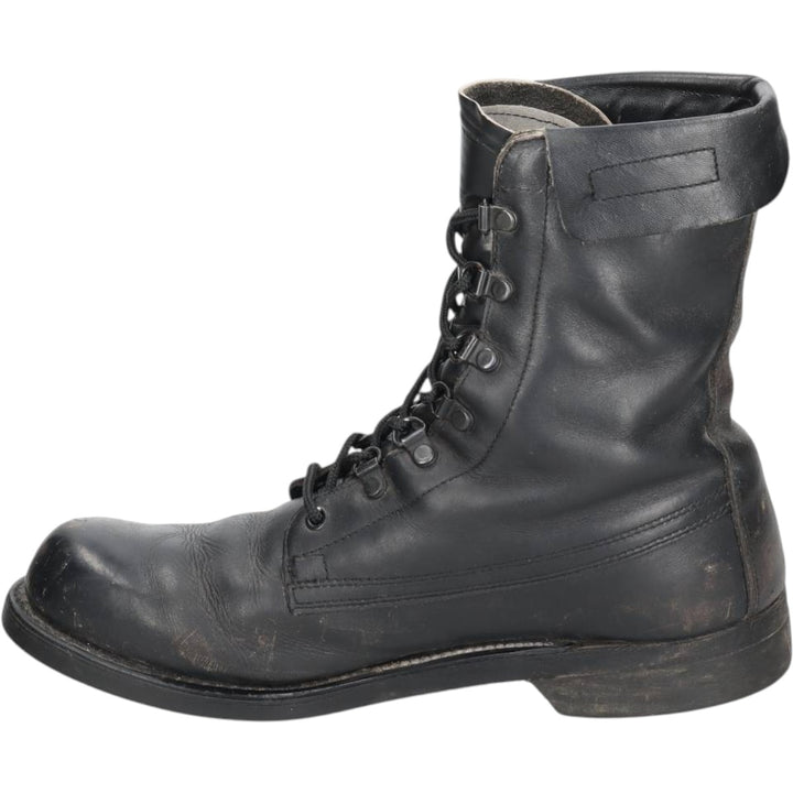 US Military Steel Toe Military Boots, Size 8 1/2D (Men's equivalent to 10.4"), Vintage /saa016160 Men's 26.5cm unclear black type Vintage Second Hand