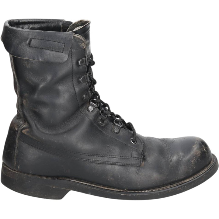 US Military Steel Toe Military Boots, Size 8 1/2D (Men's equivalent to 10.4"), Vintage /saa016160 Men's 26.5cm unclear black type Vintage Second Hand