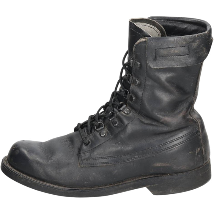 US Military Steel Toe Military Boots, Size 8 1/2D (Men's equivalent to 10.4"), Vintage /saa016160 Men's 26.5cm unclear black type Vintage Second Hand