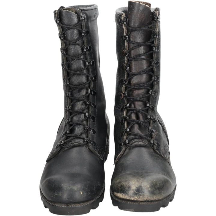 US Military Steel Toe Military Boots, Made in USA, Size 10R (Men's 11"), Vintage /saa016161 Men's 28.0cm unclear black type Vintage Second Hand