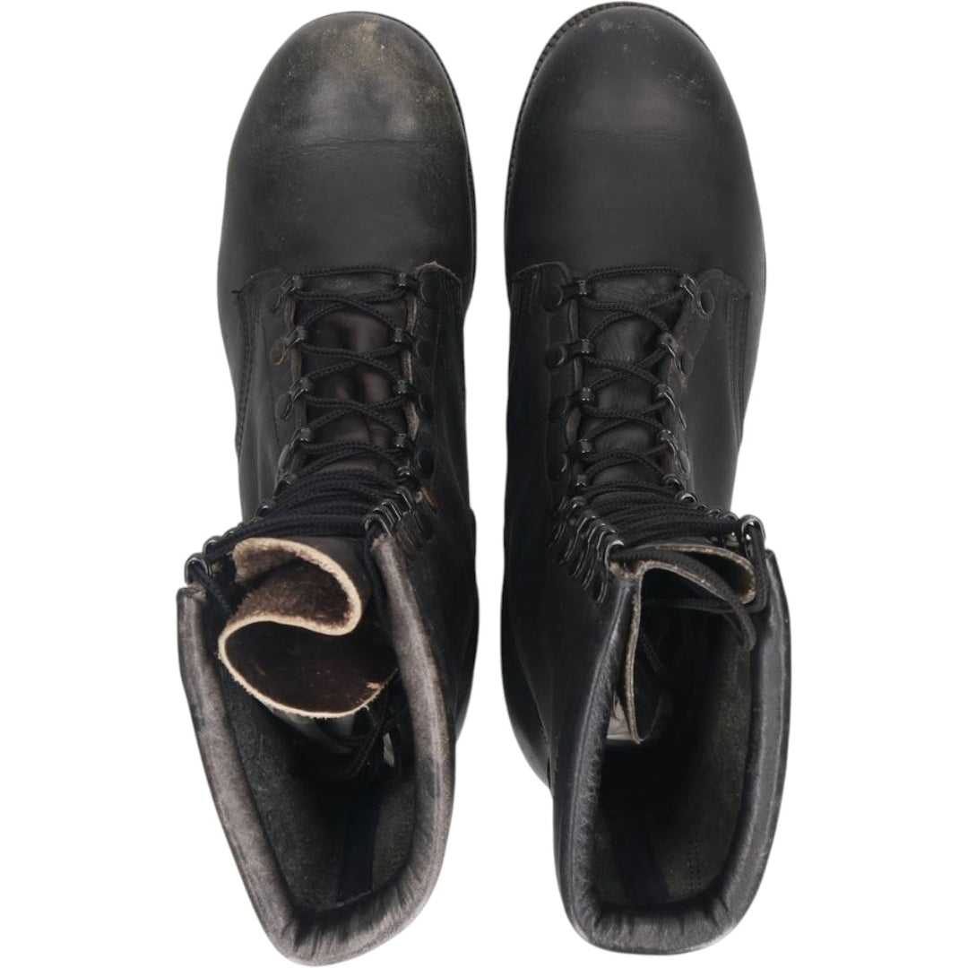 US Military Steel Toe Military Boots, Made in USA, Size 10R (Men's 11"), Vintage /saa016161 Men's 28.0cm unclear black type Vintage Second Hand