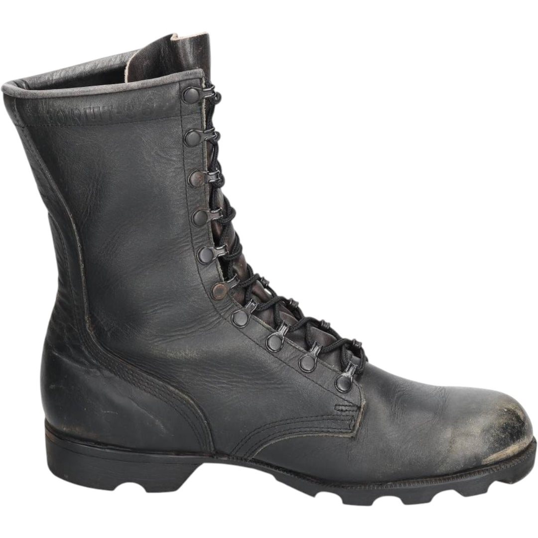 US Military Steel Toe Military Boots, Made in USA, Size 10R (Men's 11"), Vintage /saa016161 Men's 28.0cm unclear black type Vintage Second Hand