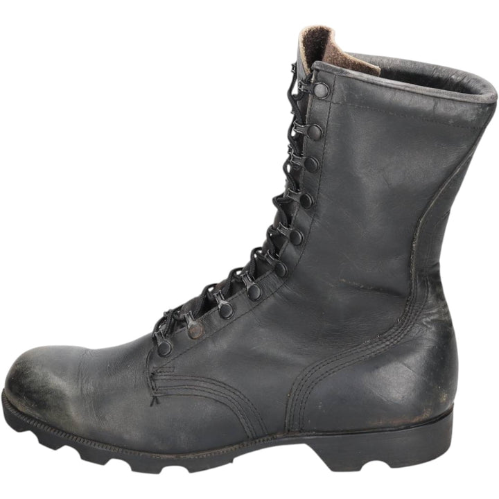 US Military Steel Toe Military Boots, Made in USA, Size 10R (Men's 11"), Vintage /saa016161 Men's 28.0cm unclear black type Vintage Second Hand