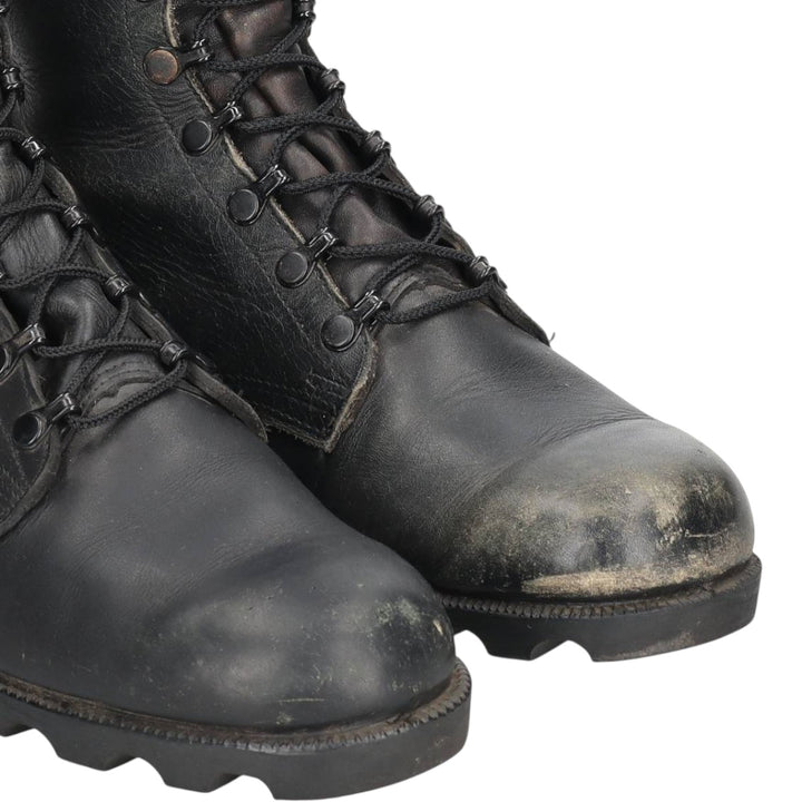 US Military Steel Toe Military Boots, Made in USA, Size 10R (Men's 11"), Vintage /saa016161 Men's 28.0cm unclear black type Vintage Second Hand