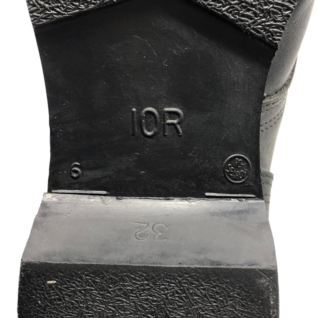 US Military Steel Toe Military Boots, Made in USA, Size 10R (Men's 11"), Vintage /saa016161 Men's 28.0cm unclear black type Vintage Second Hand