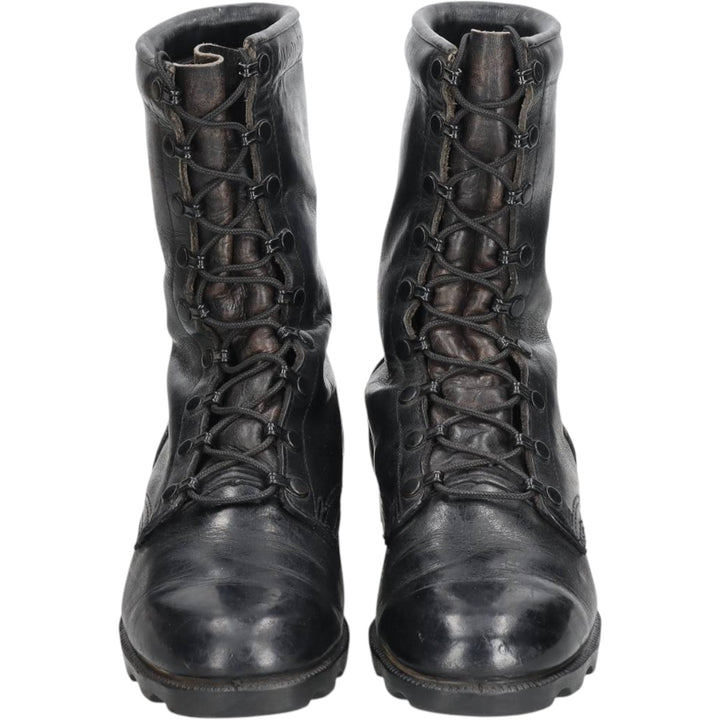 US Military 1980s Military Boots, Size 8 1/2R (Men's equivalent to 10.4"), Vintage /saa016162 Men's 26.5cm unclear black type Vintage Second Hand