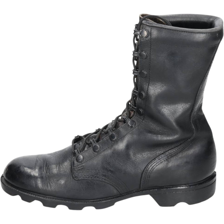 US Military 1980s Military Boots, Size 8 1/2R (Men's equivalent to 10.4"), Vintage /saa016162 Men's 26.5cm unclear black type Vintage Second Hand