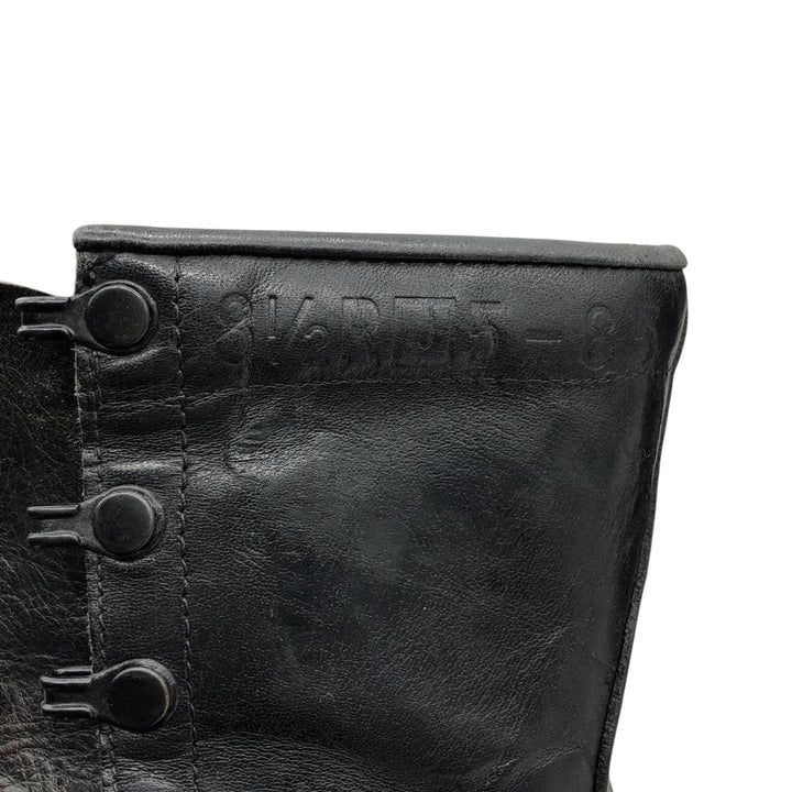 US Military 1980s Military Boots, Size 8 1/2R (Men's equivalent to 10.4"), Vintage /saa016162 Men's 26.5cm unclear black type Vintage Second Hand