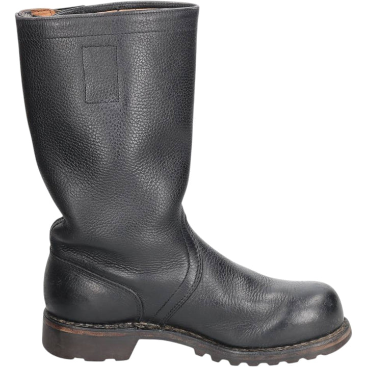Steel-toe military boots Men's 25.5cm unclear black type Vintage Second Hand