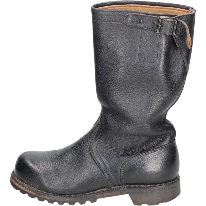 Steel-toe military boots Men's 25.5cm unclear black type Vintage Second Hand