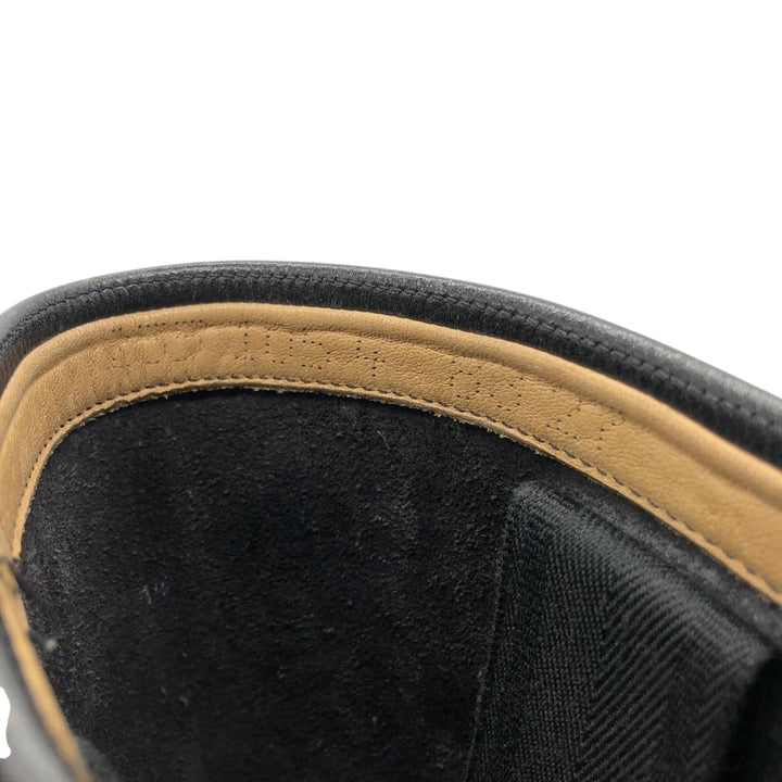 Steel-toe military boots Men's 25.5cm unclear black type Vintage Second Hand