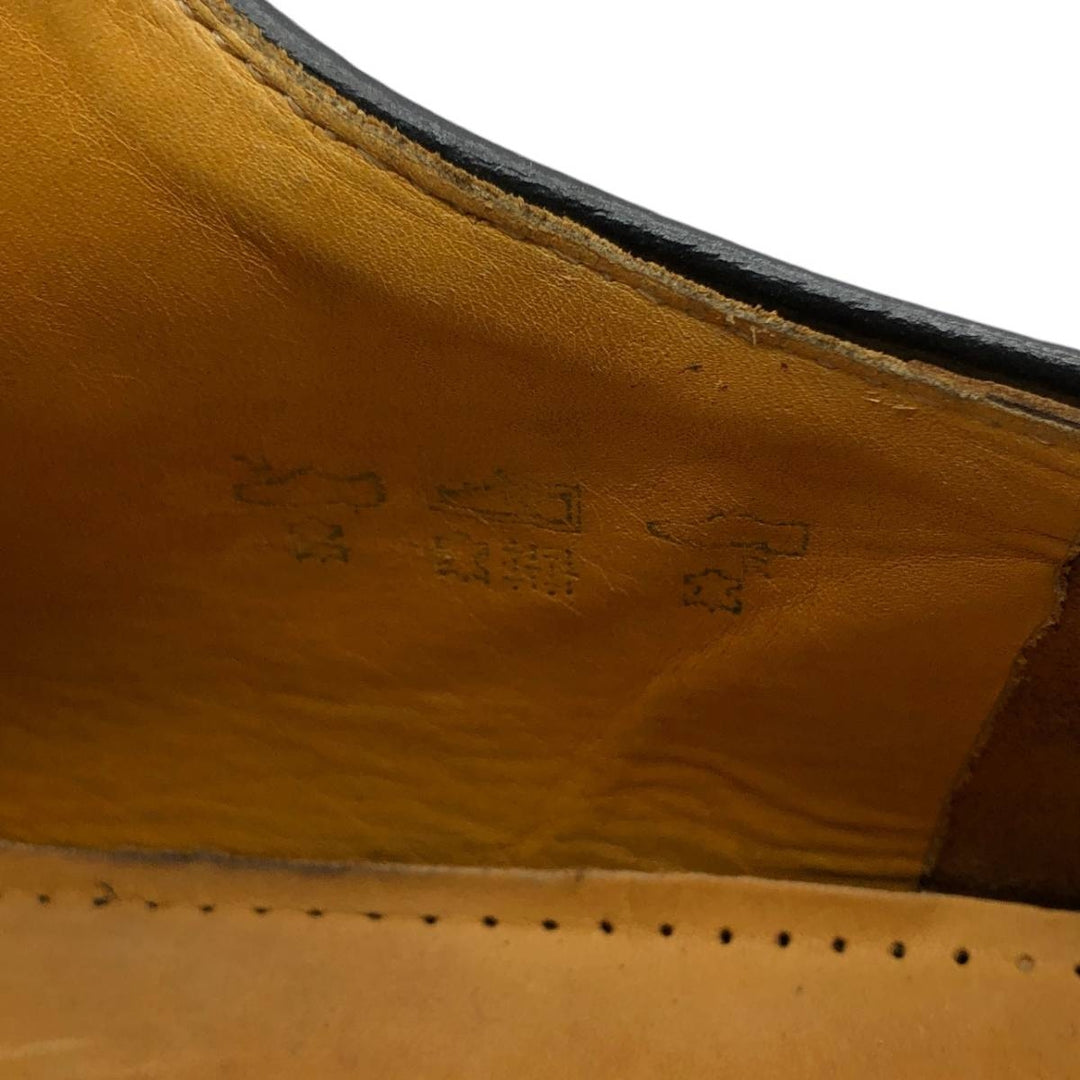 Lloyd Hank plain toe shoes, size 9 1/2 Men's 28.0cm genuine leather black type Vintage Second Hand