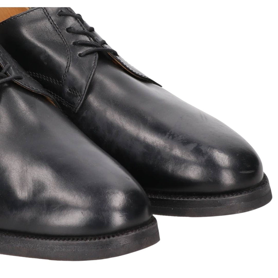 AMBIORIX Plain Toe Shoes, Size 44 Men's 28.0cm genuine leather black type Vintage Second Hand