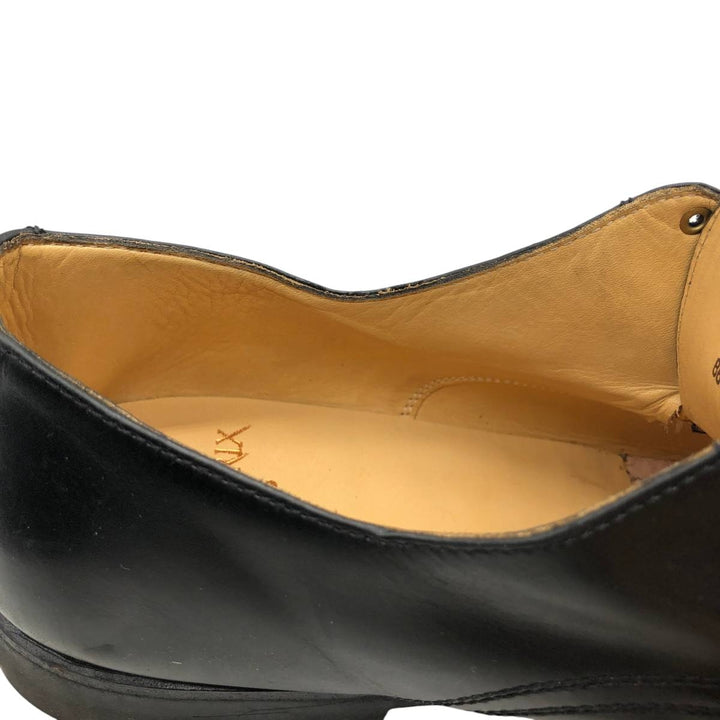 AMBIORIX Plain Toe Shoes, Size 44 Men's 28.0cm genuine leather black type Vintage Second Hand