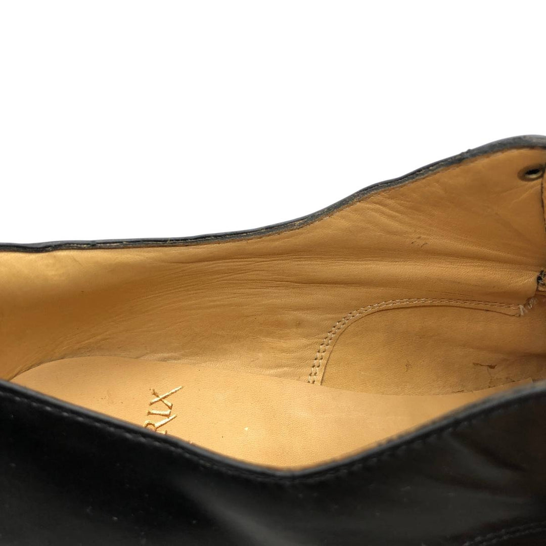 AMBIORIX Plain Toe Shoes, Size 44 Men's 28.0cm genuine leather black type Vintage Second Hand