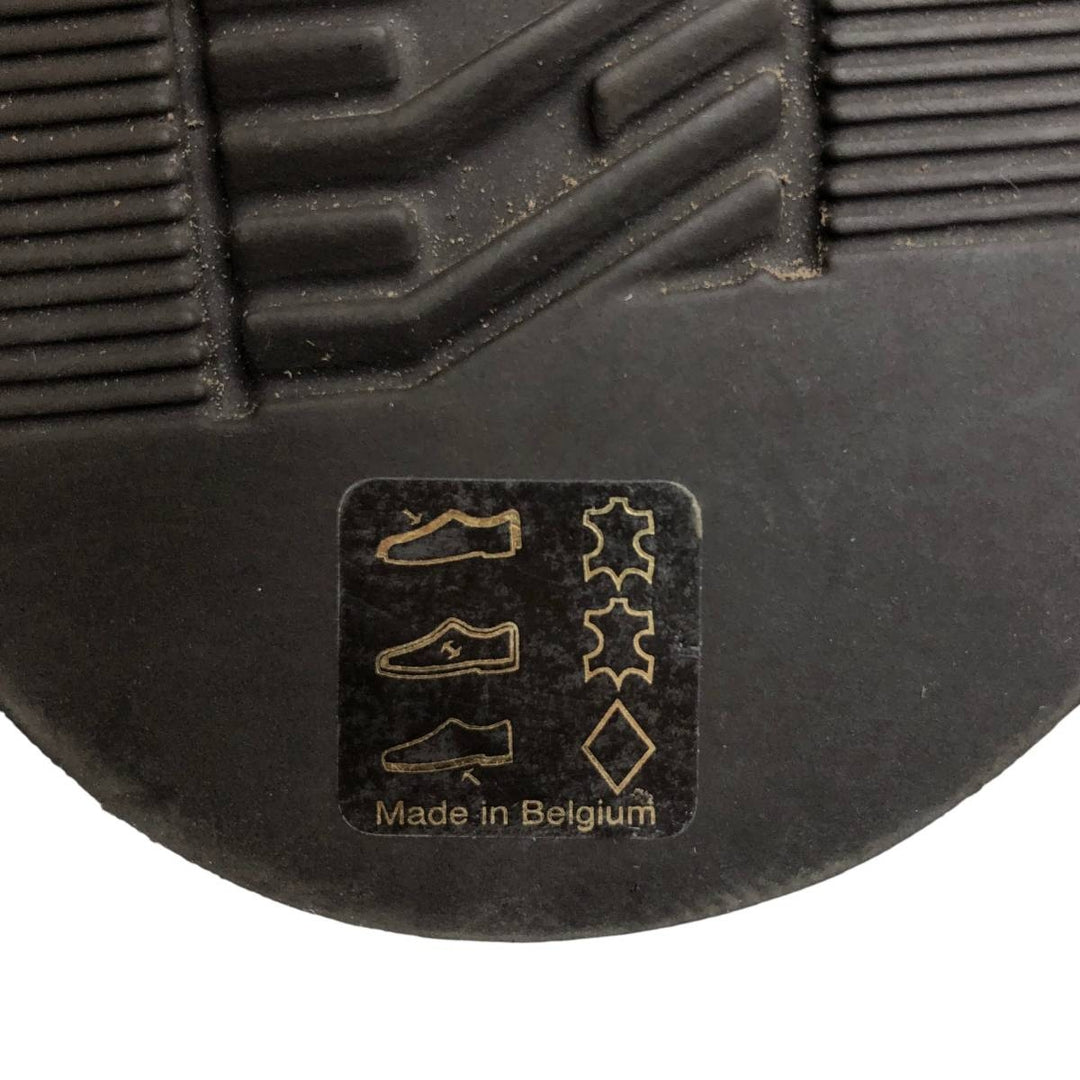 AMBIORIX Plain Toe Shoes, Size 44 Men's 28.0cm genuine leather black type Vintage Second Hand