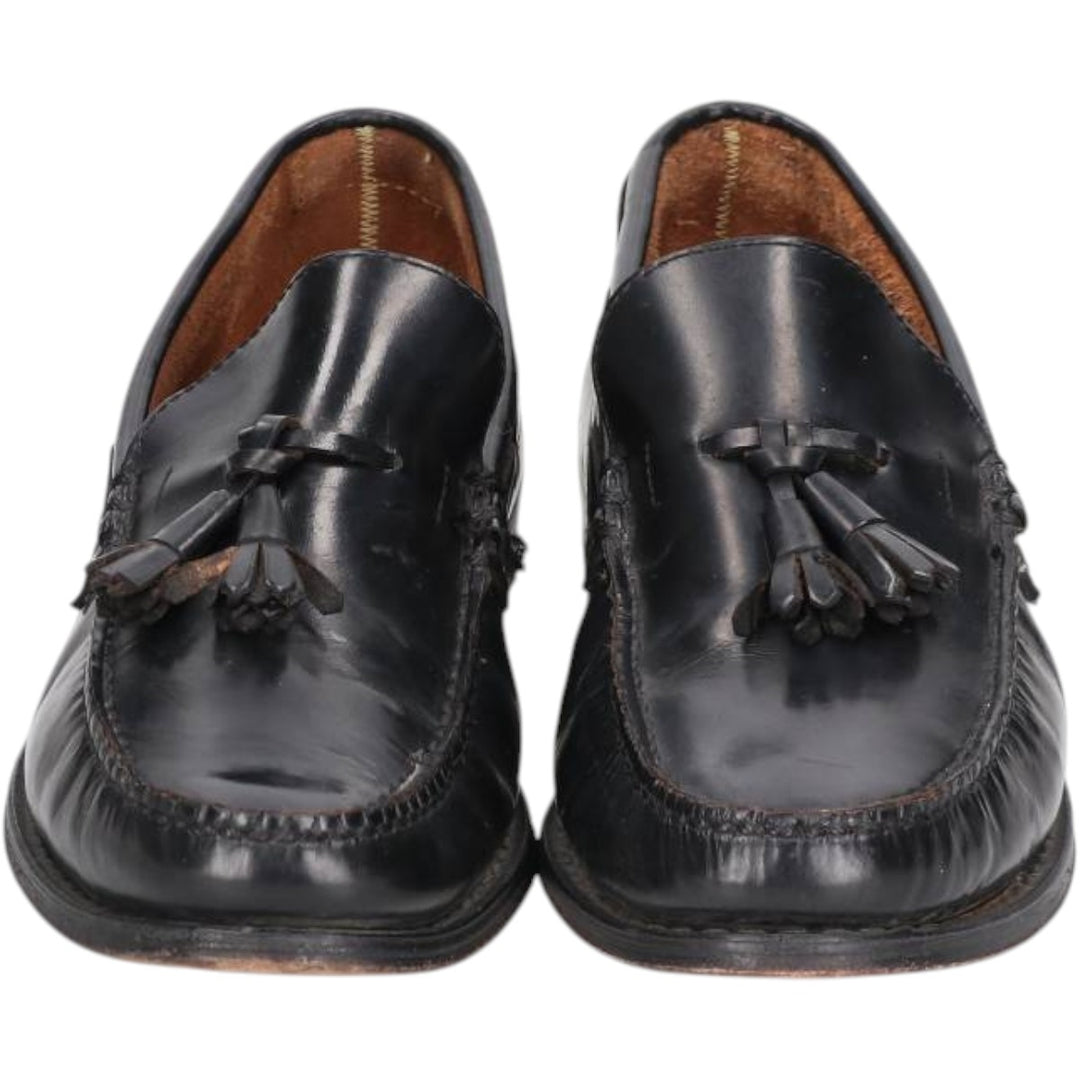 HHBROWN Tassel Loafers 8 1/2M Men's 26.5cm unclear black type Vintage Second Hand