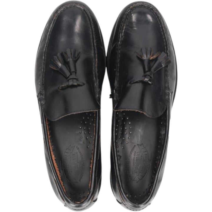 HHBROWN Tassel Loafers 8 1/2M Men's 26.5cm unclear black type Vintage Second Hand