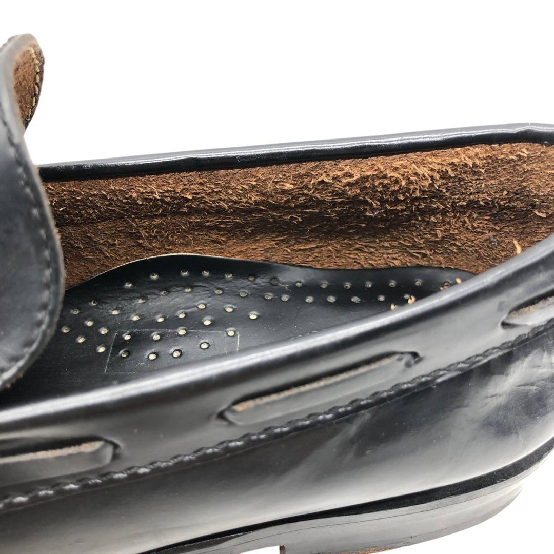 HHBROWN Tassel Loafers 8 1/2M Men's 26.5cm unclear black type Vintage Second Hand