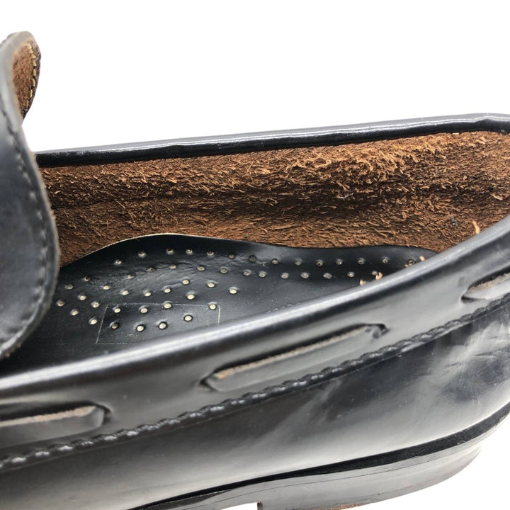 HHBROWN Tassel Loafers 8 1/2M Men's 26.5cm unclear black type Vintage Second Hand
