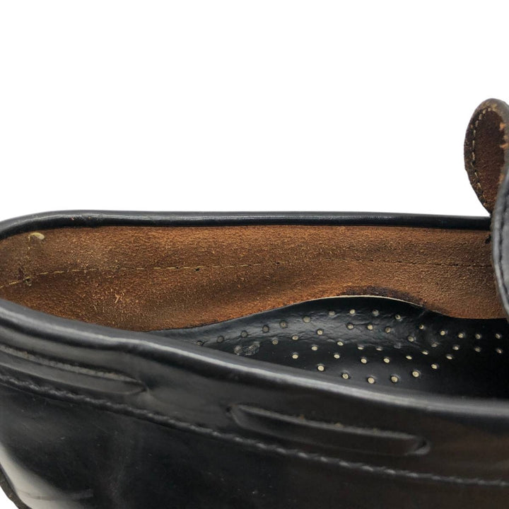 HHBROWN Tassel Loafers 8 1/2M Men's 26.5cm unclear black type Vintage Second Hand