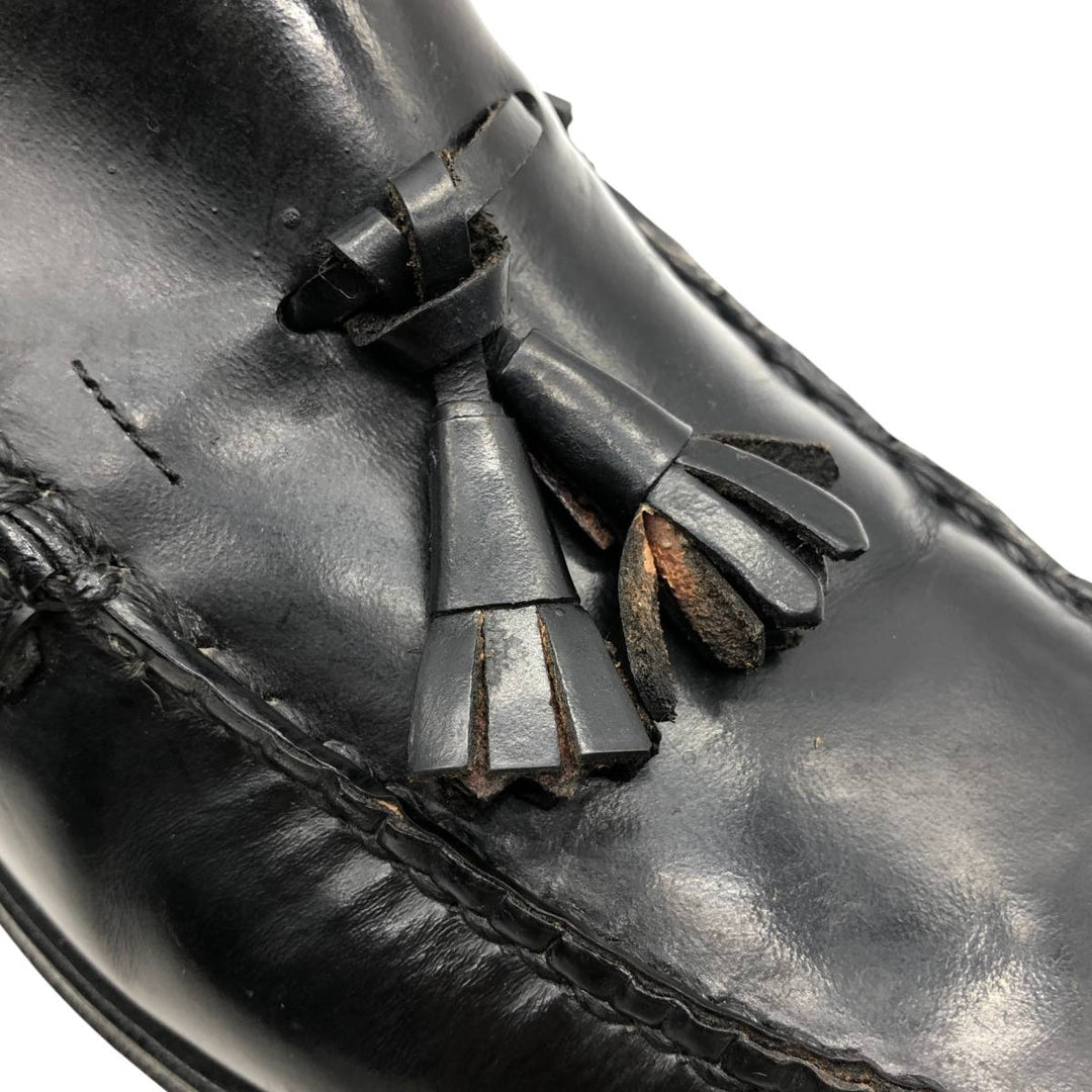 HHBROWN Tassel Loafers 8 1/2M Men's 26.5cm unclear black type Vintage Second Hand