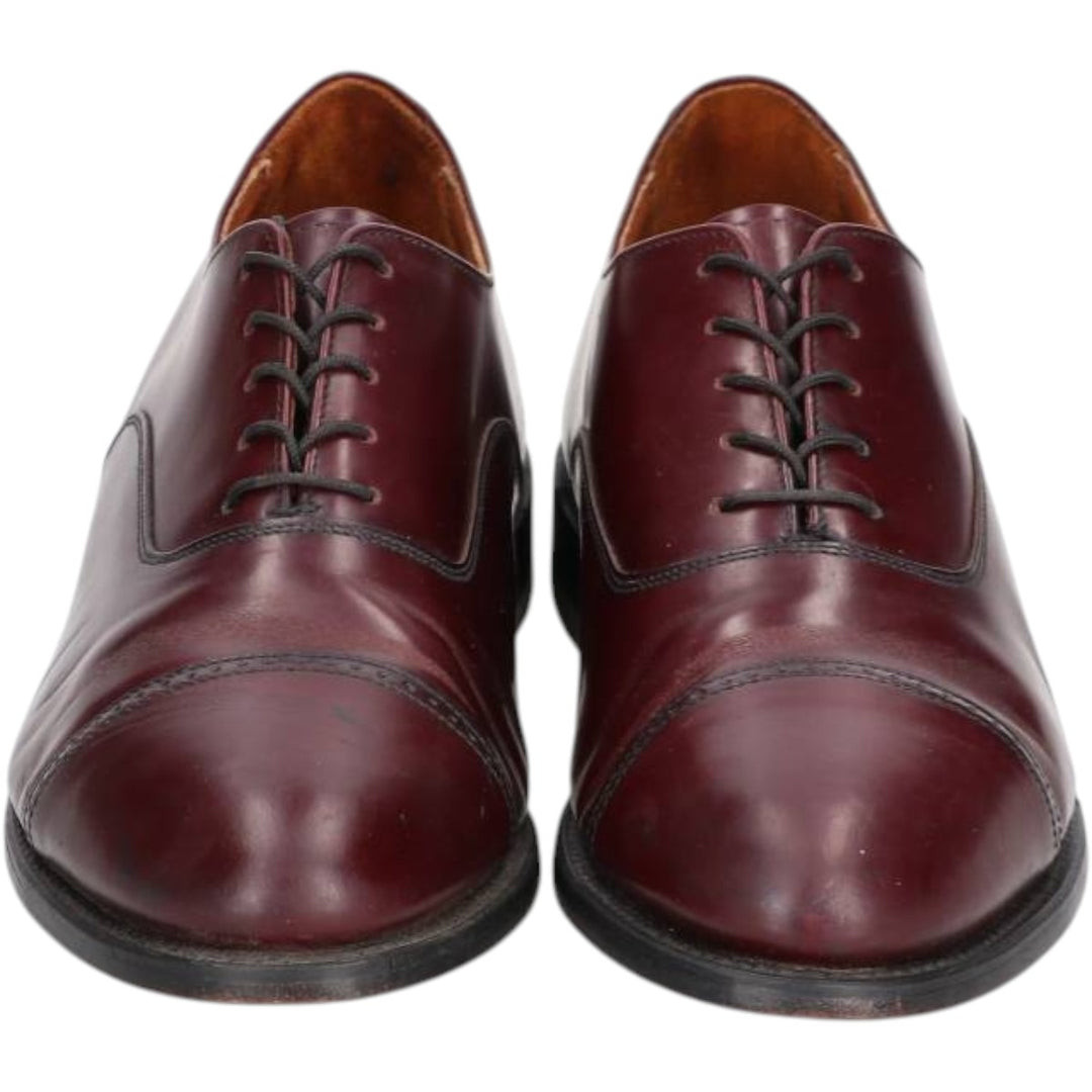 Bostonian CLASSICS Straight Tip Shoes, Made in USA, Size 10 D Men's 28.0cm genuine leather burgundy type Vintage Second Hand