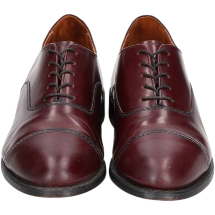 Bostonian CLASSICS Straight Tip Shoes, Made in USA, Size 10 D Men's 28.0cm genuine leather burgundy type Vintage Second Hand