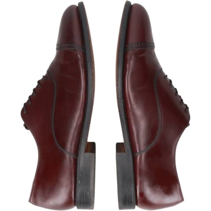 Bostonian CLASSICS Straight Tip Shoes, Made in USA, Size 10 D Men's 28.0cm genuine leather burgundy type Vintage Second Hand