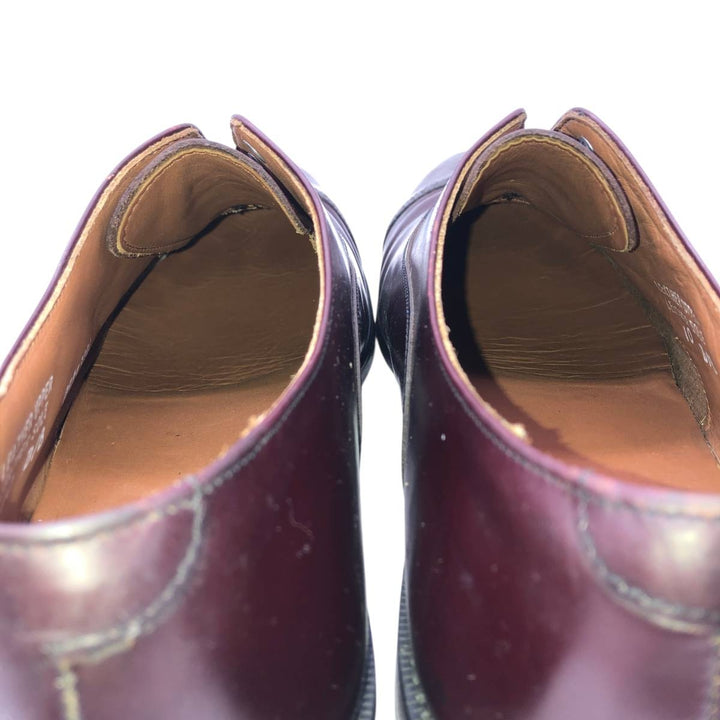 Bostonian CLASSICS Straight Tip Shoes, Made in USA, Size 10 D Men's 28.0cm genuine leather burgundy type Vintage Second Hand
