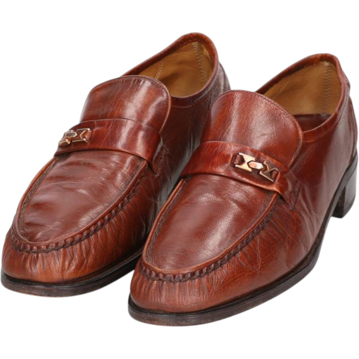 Florsheim Holborn Bit Loafers Men's 28.0cm genuine leather brown type Vintage Second Hand