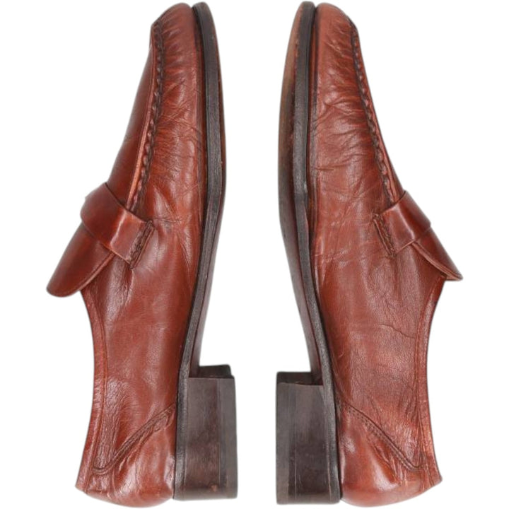 Florsheim Holborn Bit Loafers Men's 28.0cm genuine leather brown type Vintage Second Hand