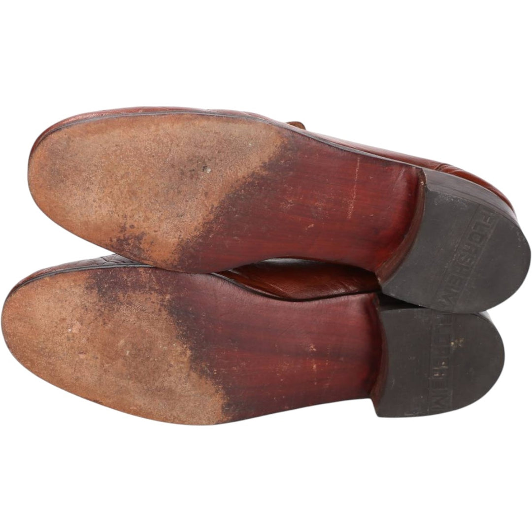 Florsheim Holborn Bit Loafers Men's 28.0cm genuine leather brown type Vintage Second Hand