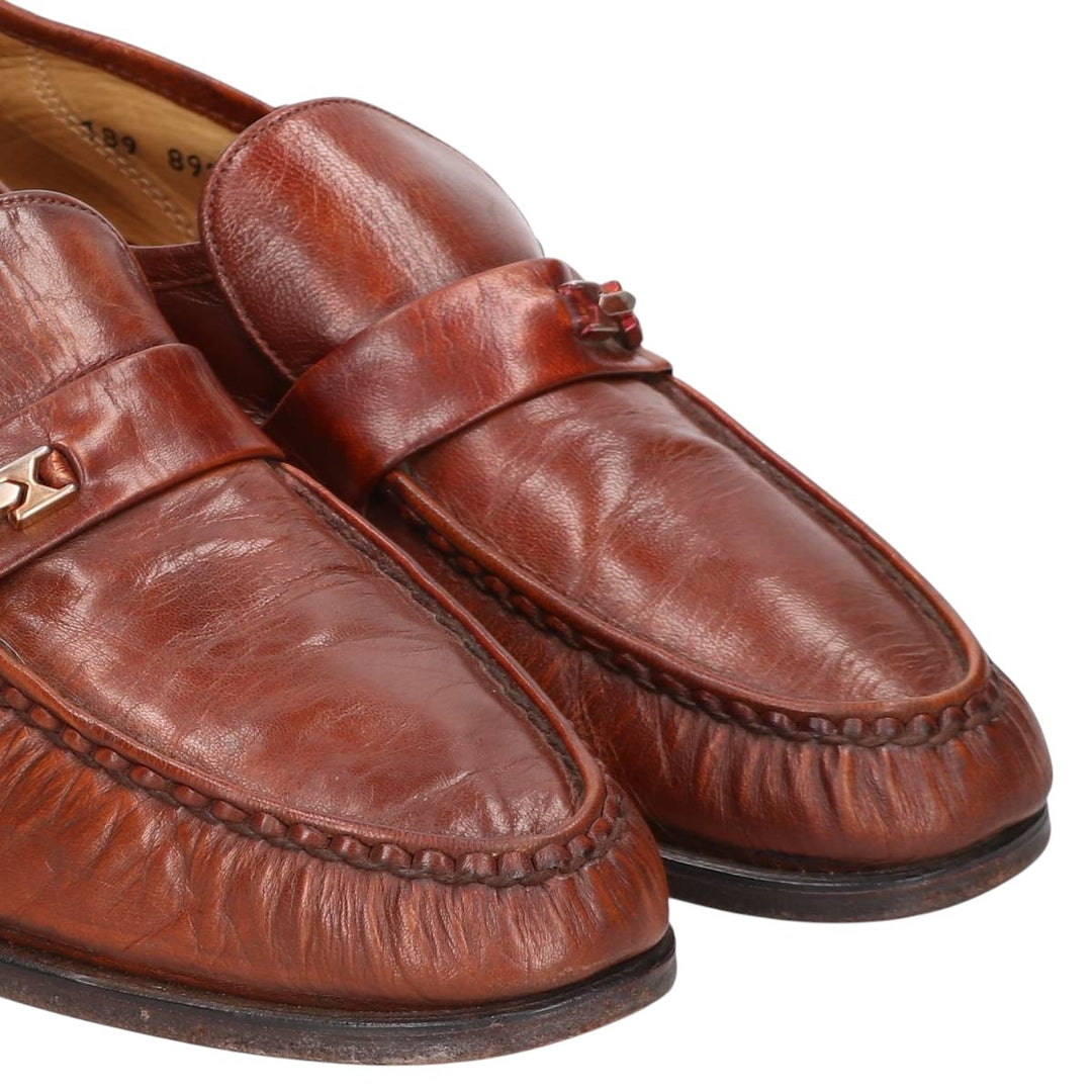 Florsheim Holborn Bit Loafers Men's 28.0cm genuine leather brown type Vintage Second Hand