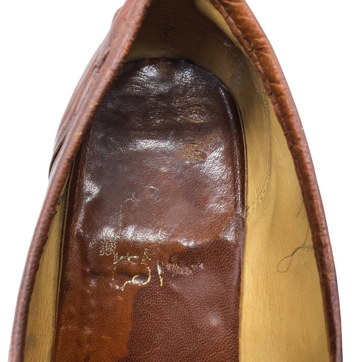 Florsheim Holborn Bit Loafers Men's 28.0cm genuine leather brown type Vintage Second Hand