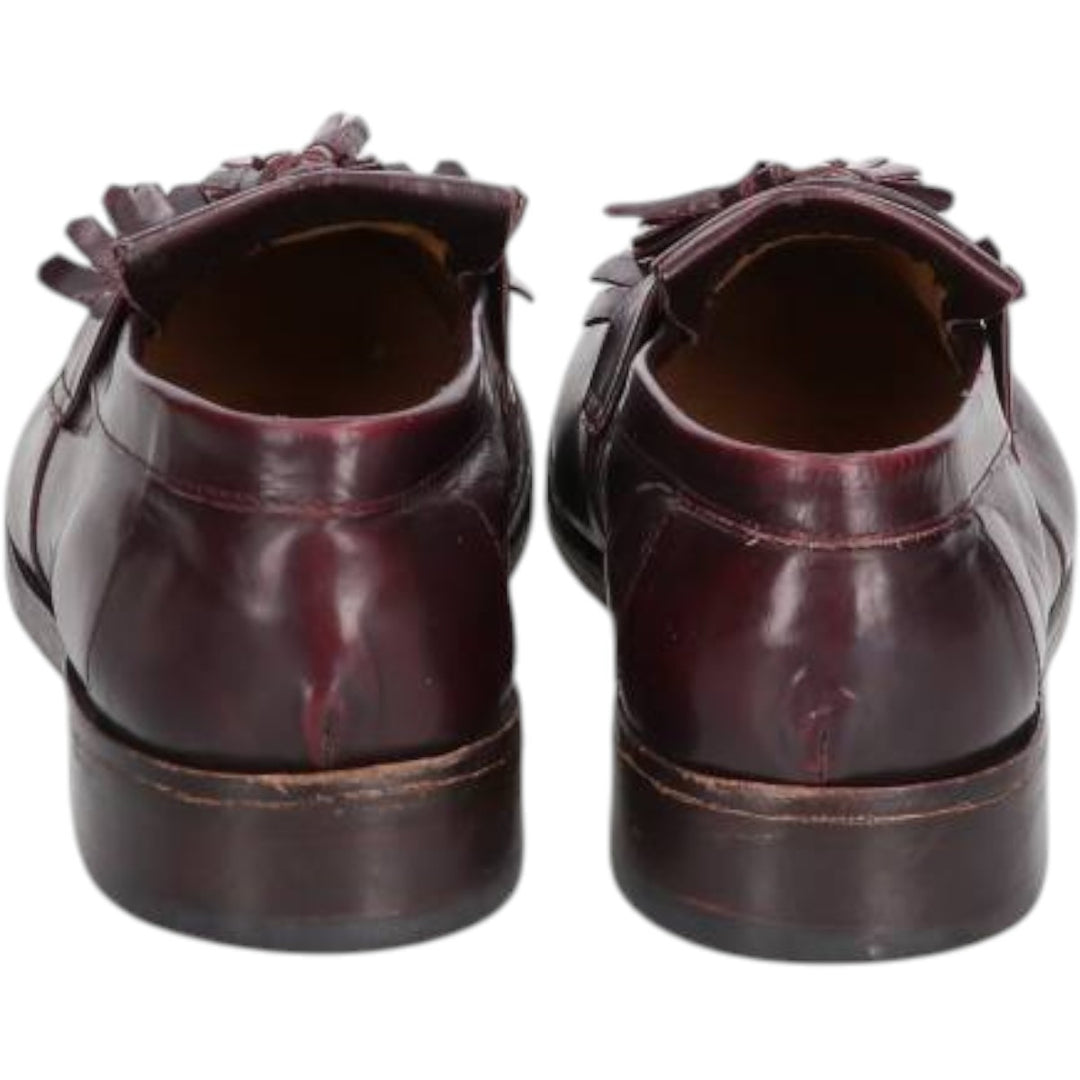 Samuel Windsor Quilted Tassel Loafers, Size 8 Men's 26.5cm unclear burgundy type Vintage Second Hand