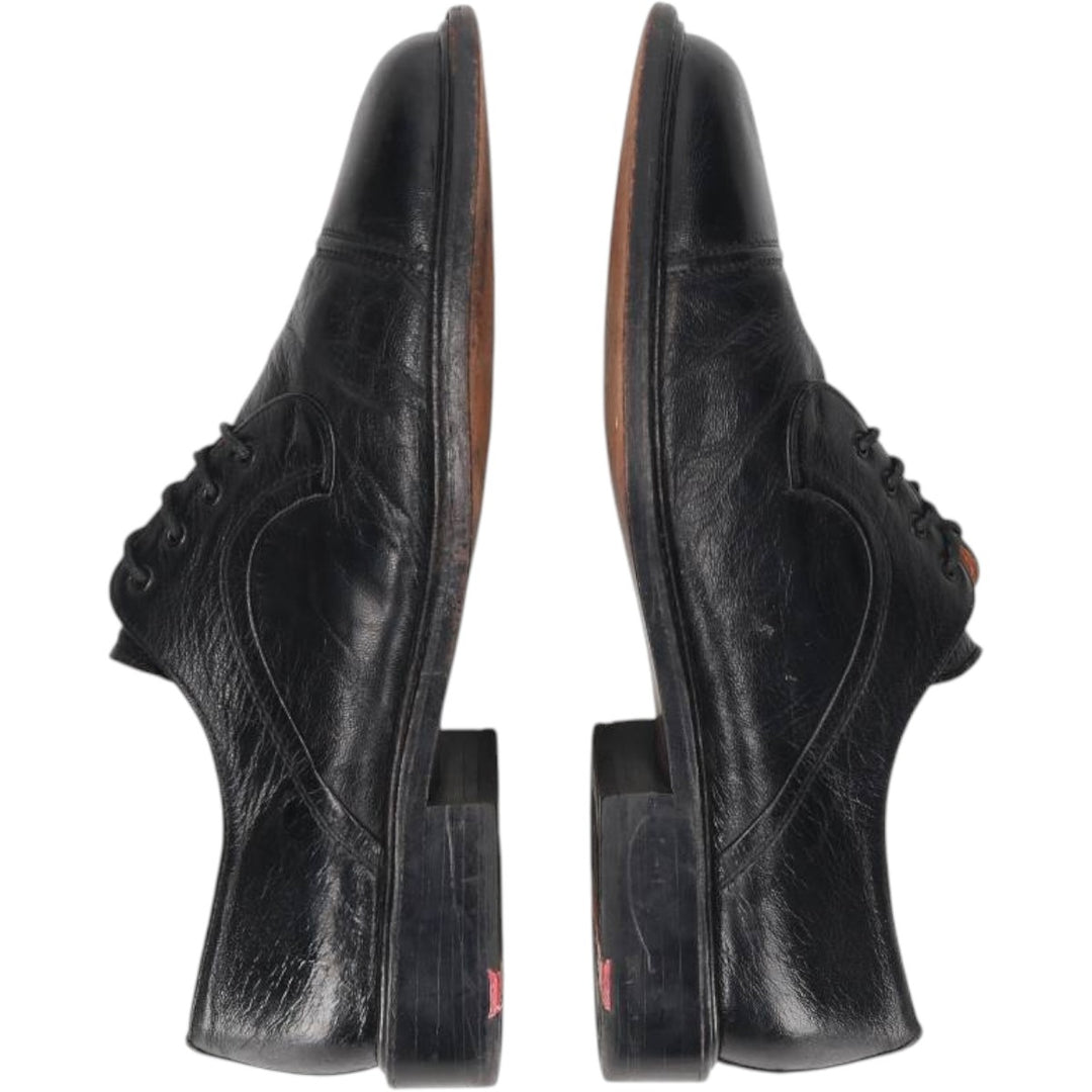 Lloyd Straight Tip Shoes Men's 27.5cm genuine leather black type Vintage Second Hand