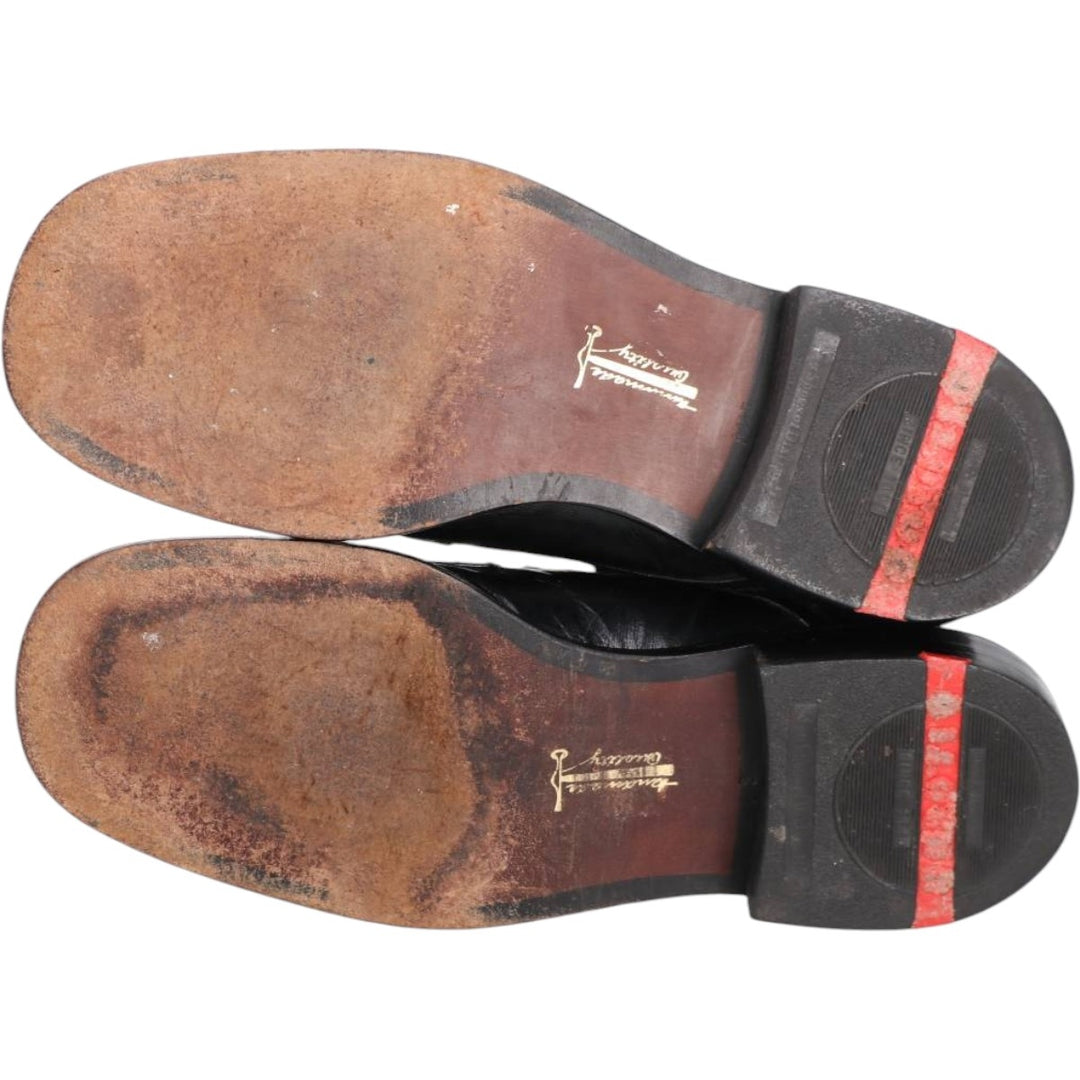 Lloyd Straight Tip Shoes Men's 27.5cm genuine leather black type Vintage Second Hand