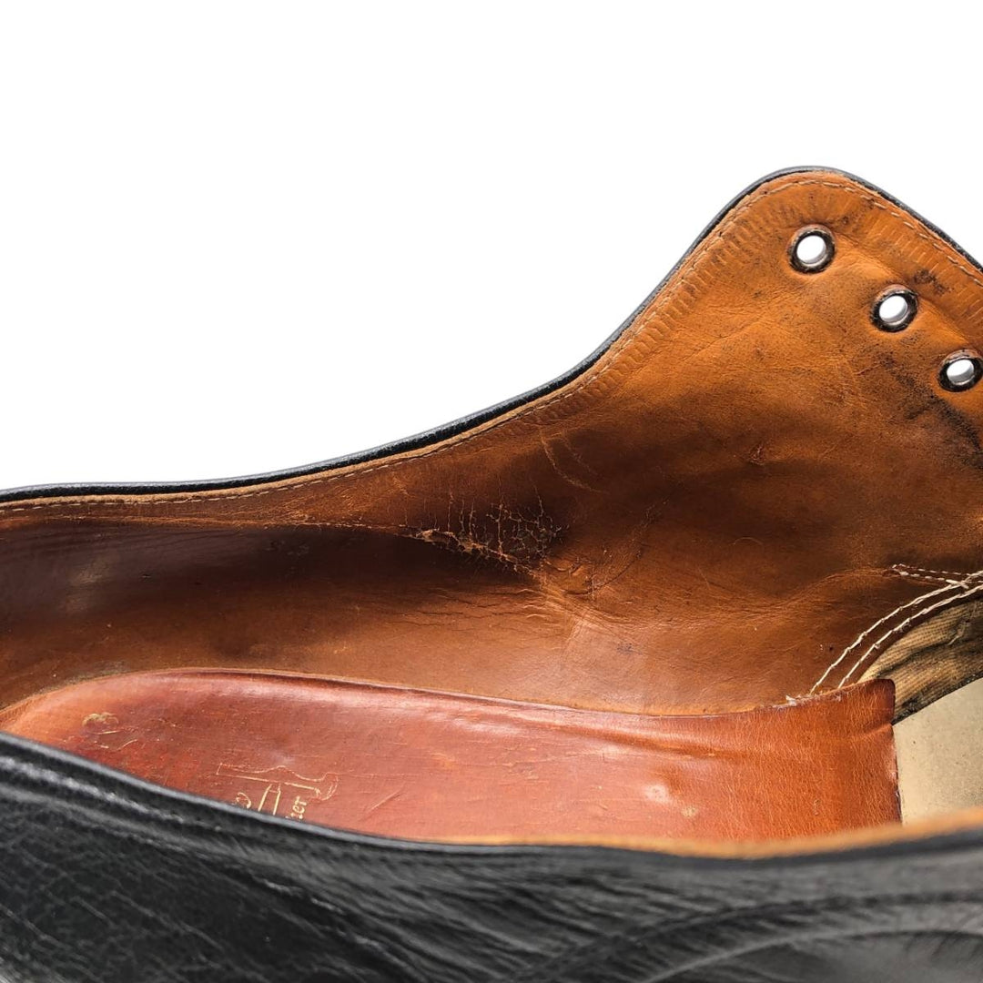 Lloyd Straight Tip Shoes Men's 27.5cm genuine leather black type Vintage Second Hand