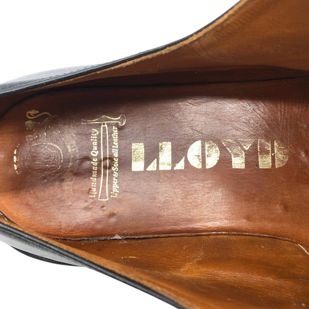 Lloyd Straight Tip Shoes Men's 27.5cm genuine leather black type Vintage Second Hand