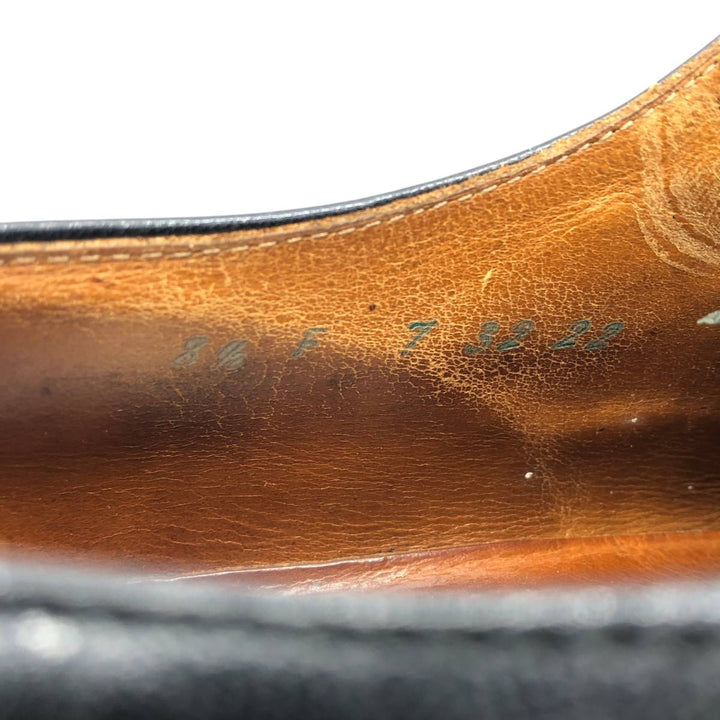 Lloyd Straight Tip Shoes Men's 27.5cm genuine leather black type Vintage Second Hand