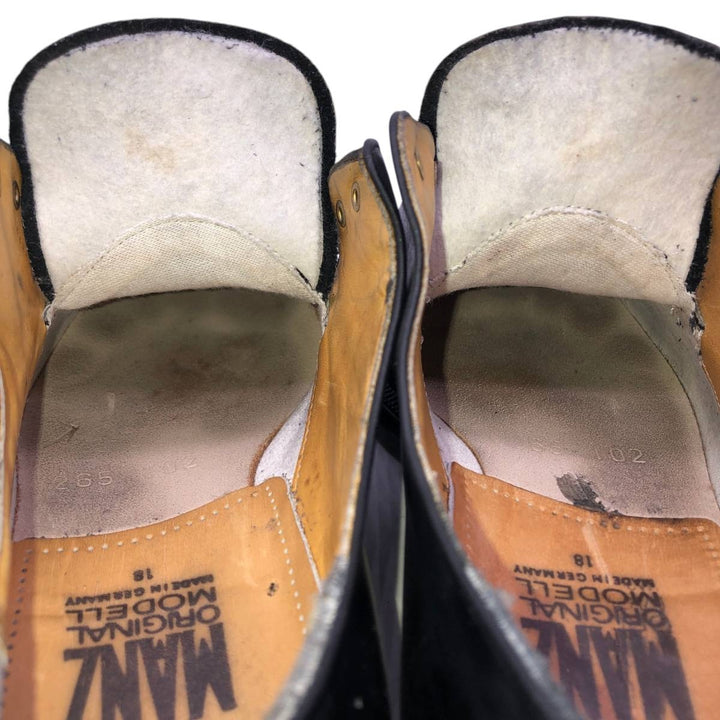 MANZ Military Service Shoes, Made in Germany Men's 26.5cm unclear black type Vintage Second Hand