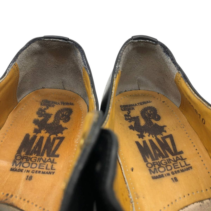 MANZ Military Service Shoes, Made in Germany Men's 26.5cm unclear black type Vintage Second Hand