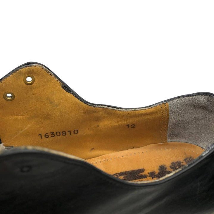 MANZ Military Service Shoes, Made in Germany Men's 26.5cm unclear black type Vintage Second Hand
