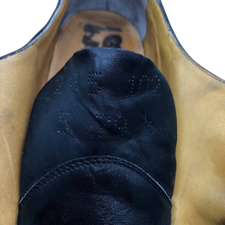 MANZ Military Service Shoes, Made in Germany Men's 26.5cm unclear black type Vintage Second Hand