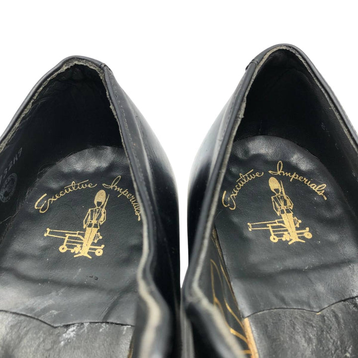 Mason Executive Imperials U-tip shoes, Made in USA, Size 8 1/2E Men's 26.5cm genuine leather black type Vintage Second Hand