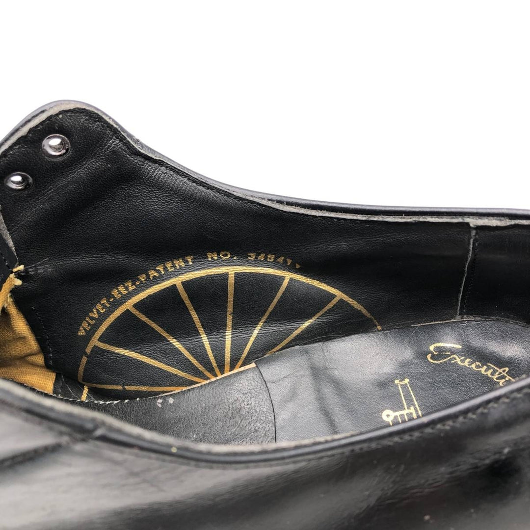 Mason Executive Imperials U-tip shoes, Made in USA, Size 8 1/2E Men's 26.5cm genuine leather black type Vintage Second Hand