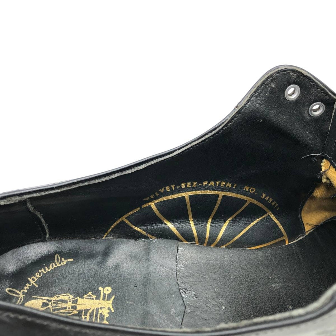 Mason Executive Imperials U-tip shoes, Made in USA, Size 8 1/2E Men's 26.5cm genuine leather black type Vintage Second Hand